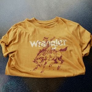 Unisex Yellow Wrangler T-shirt